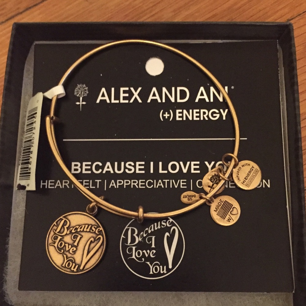 Alex and Ani Because I Love You Bracelet